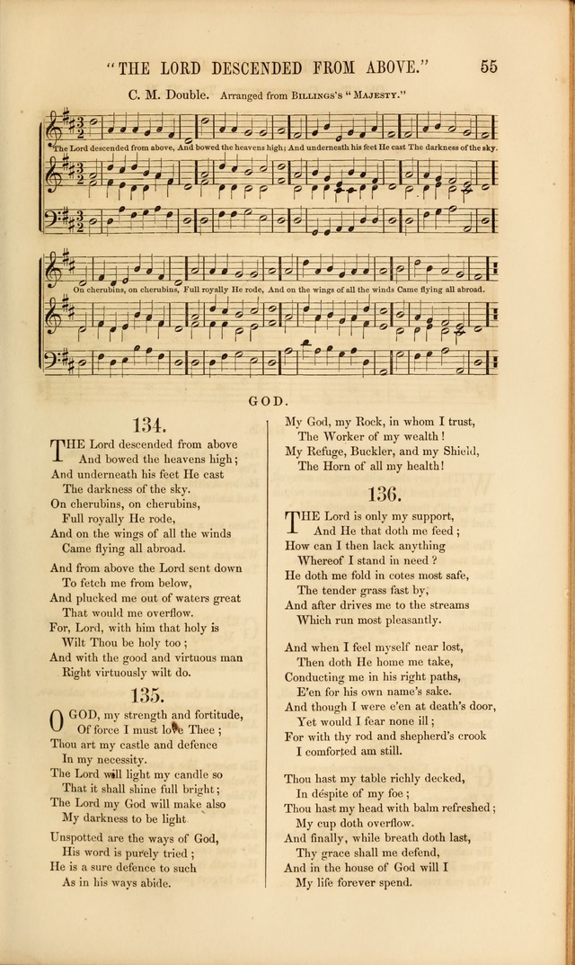 Church Pastorals, hymns and tunes for public and social worship page 55