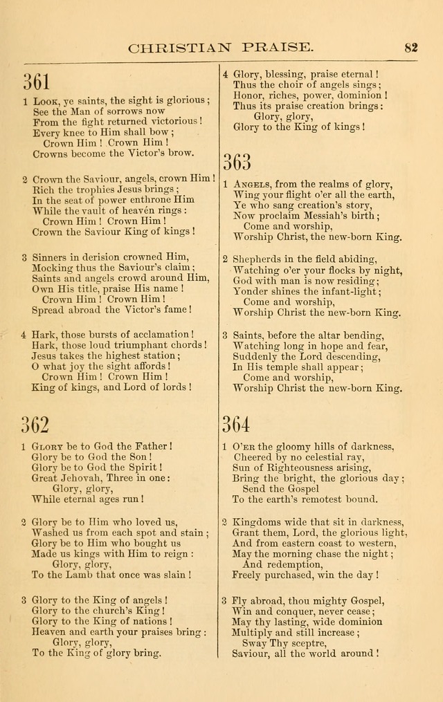 Christian Praise: hymns and tunes for the use of the Baptist churches page 160