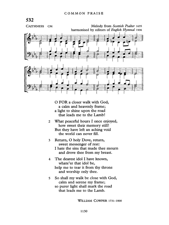 Common Praise: A new edition of Hymns Ancient and Modern page 1131
