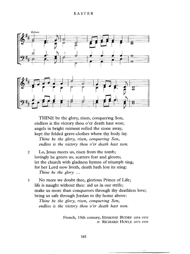 Common Praise: A new edition of Hymns Ancient and Modern page 345