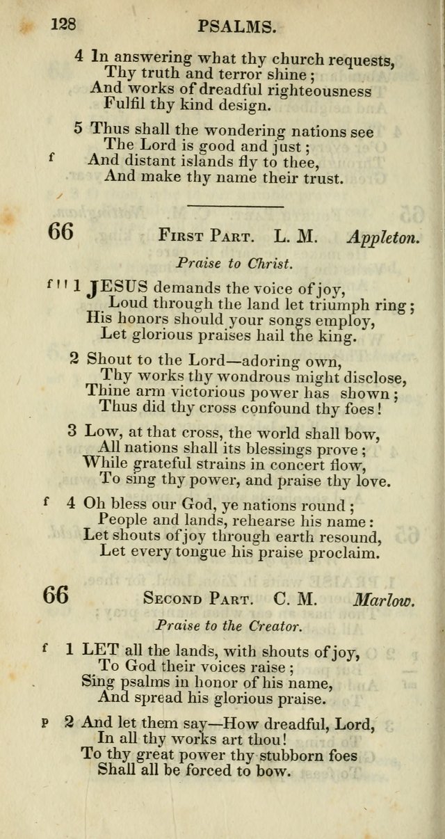 Church Psalmody: a Collection of Psalms and Hymns adapted to public worship page 131