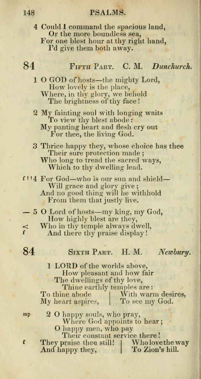 Church Psalmody: a Collection of Psalms and Hymns adapted to public worship page 151