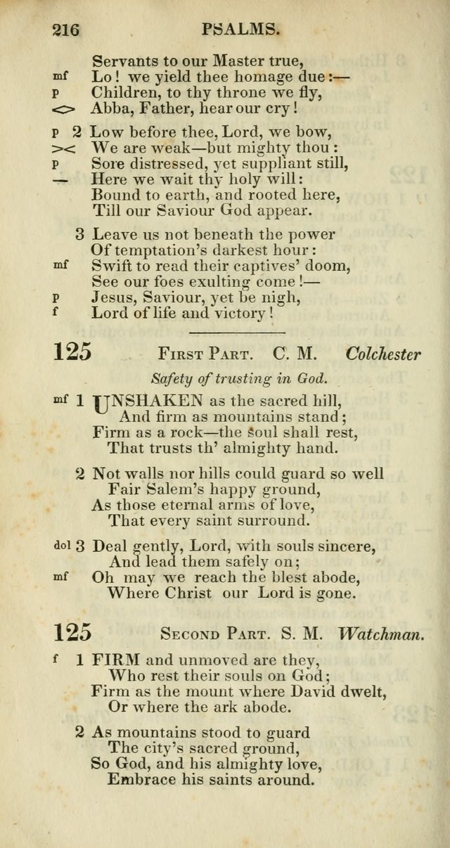 Church Psalmody: a Collection of Psalms and Hymns adapted to public worship page 219