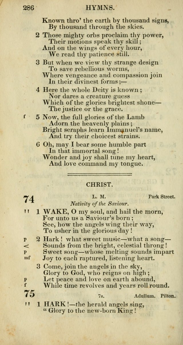 Church Psalmody: a Collection of Psalms and Hymns adapted to public worship page 289