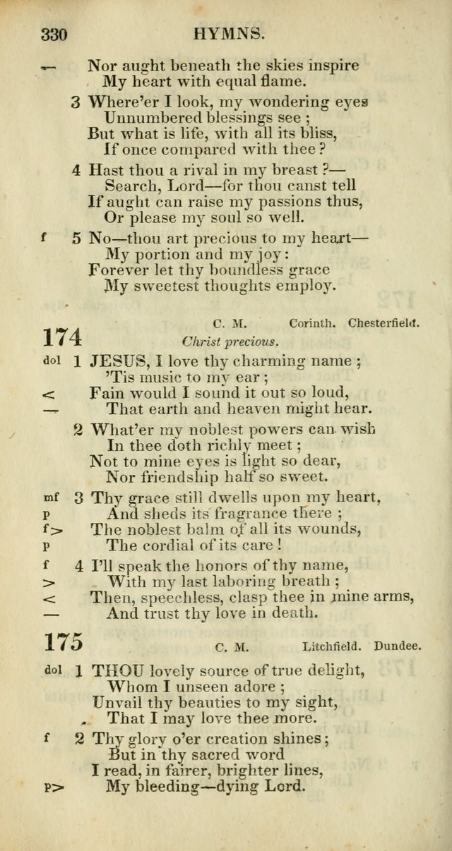 Church Psalmody: a Collection of Psalms and Hymns adapted to public worship page 333