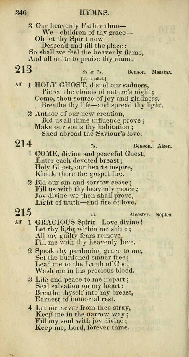 Church Psalmody: a Collection of Psalms and Hymns adapted to public worship page 349