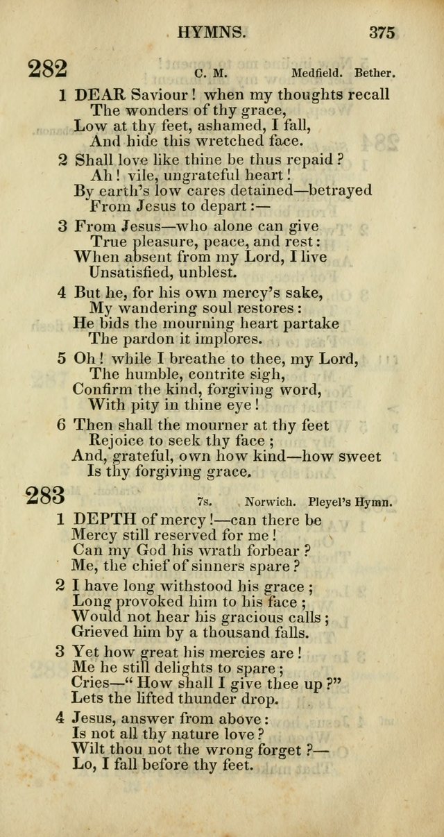 Church Psalmody: a Collection of Psalms and Hymns adapted to public worship page 378