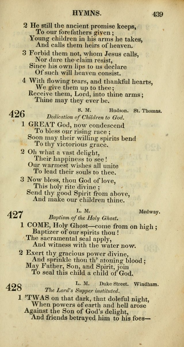 Church Psalmody: a Collection of Psalms and Hymns adapted to public worship page 442