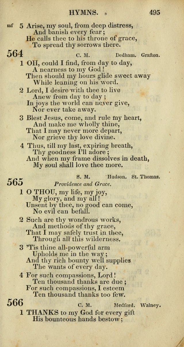 Church Psalmody: a Collection of Psalms and Hymns adapted to public worship page 498