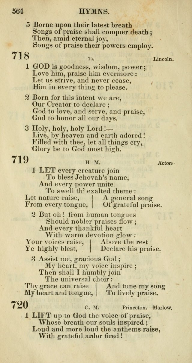 Church Psalmody: a Collection of Psalms and Hymns adapted to public worship page 567