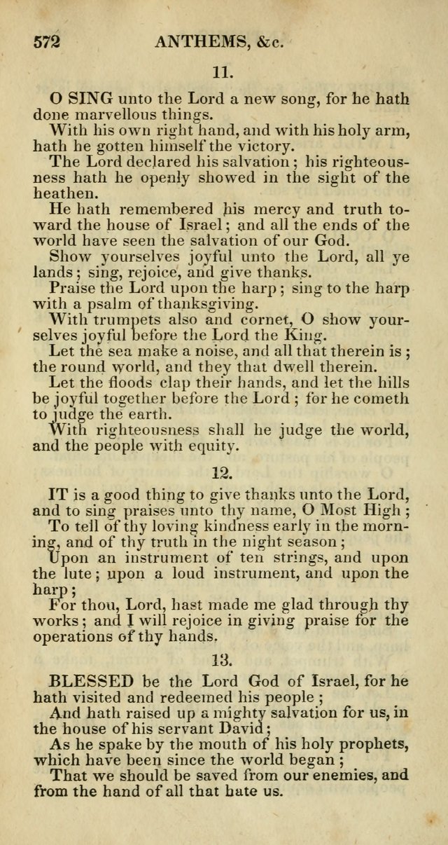 Church Psalmody: a Collection of Psalms and Hymns adapted to public worship page 575