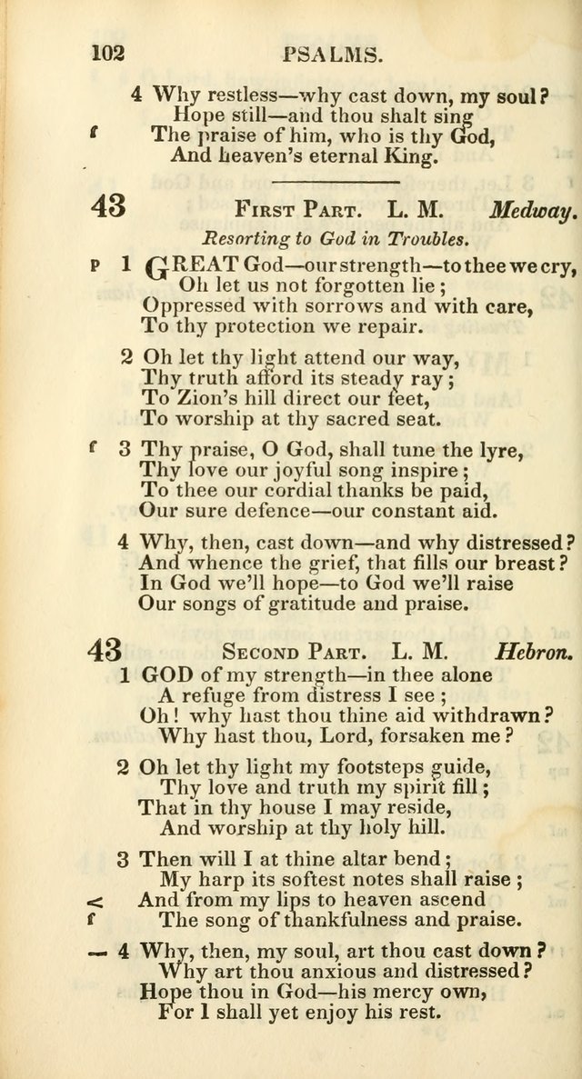 Church Psalmody: a Collection of Psalms and Hymns Adapted to Public Worship page 107