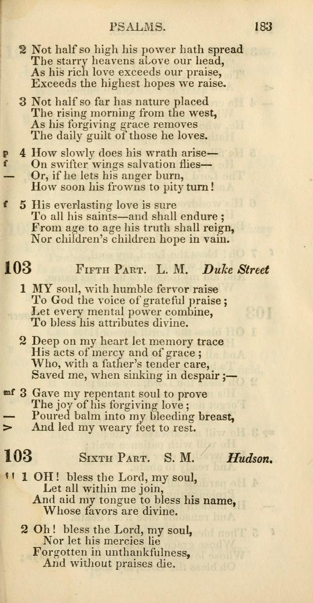 Church Psalmody: a Collection of Psalms and Hymns Adapted to Public Worship page 188