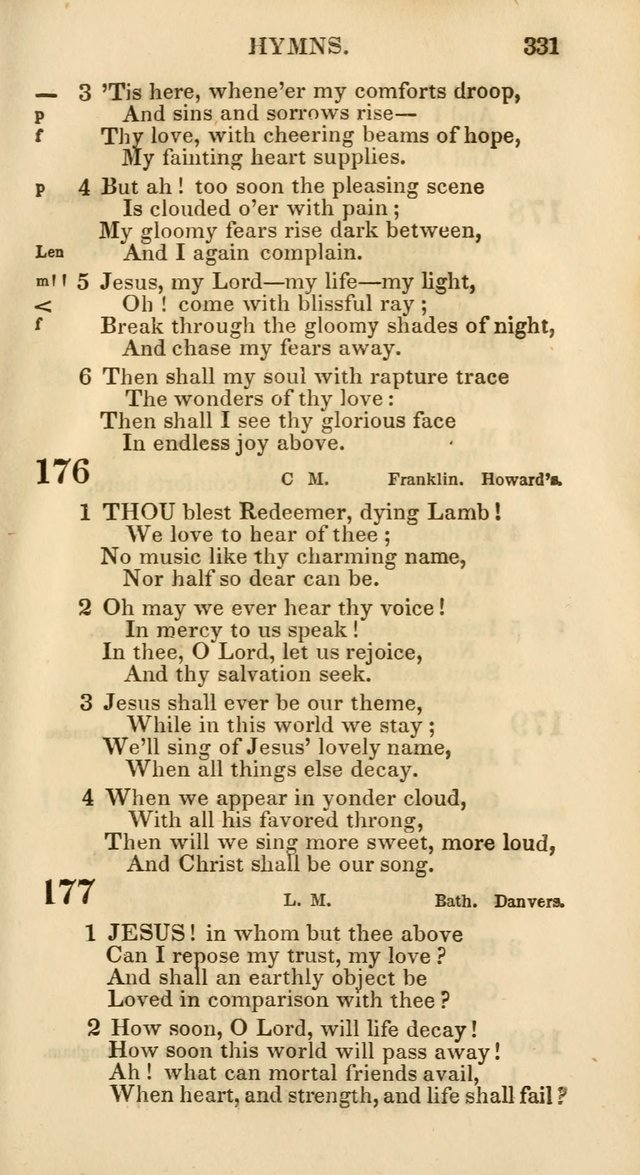 Church Psalmody: a Collection of Psalms and Hymns Adapted to Public Worship page 336
