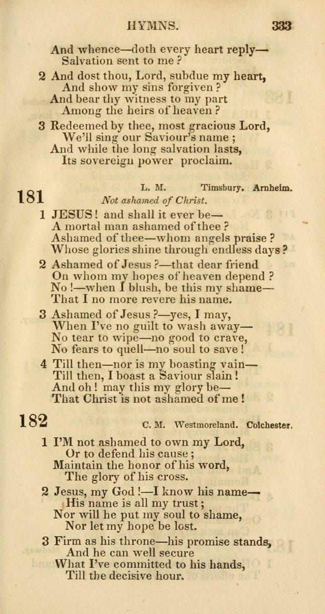 Church Psalmody: a Collection of Psalms and Hymns Adapted to Public Worship page 338
