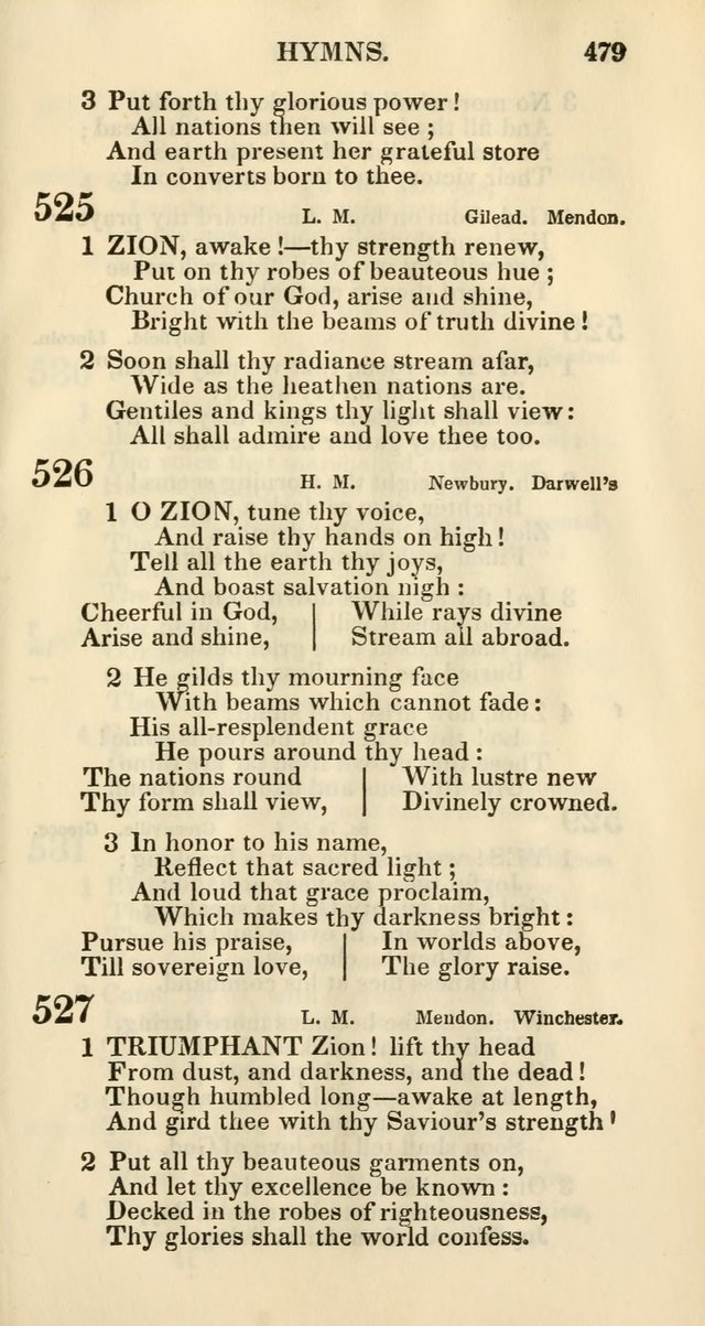 Church Psalmody: a Collection of Psalms and Hymns Adapted to Public Worship page 484