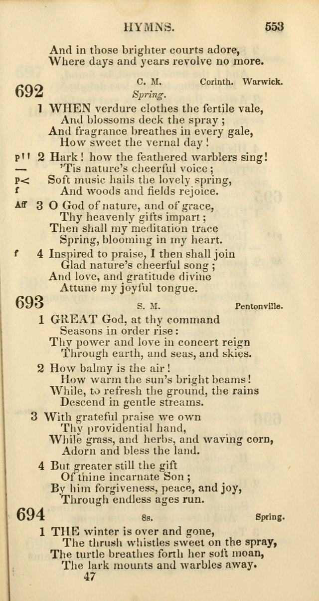 Church Psalmody: a Collection of Psalms and Hymns Adapted to Public Worship page 558