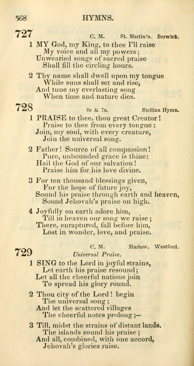 Church Psalmody: a Collection of Psalms and Hymns Adapted to Public Worship page 573