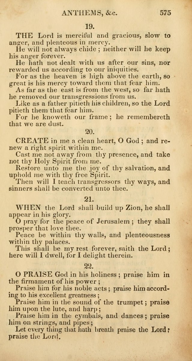 Church Psalmody: a Collection of Psalms and Hymns Adapted to Public Worship page 582