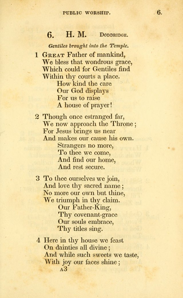 A Collection of Psalms and Hymns for Christian Worship page 12