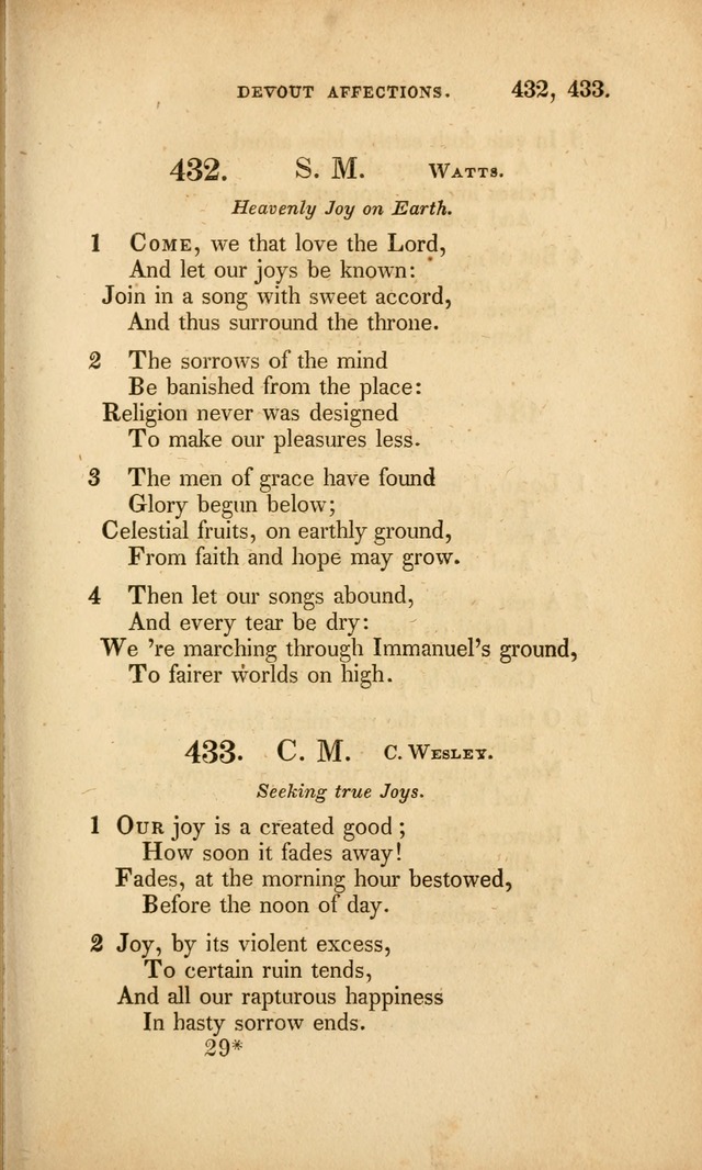 A Collection of Psalms and Hymns for Christian Worship. (3rd ed.) page 313