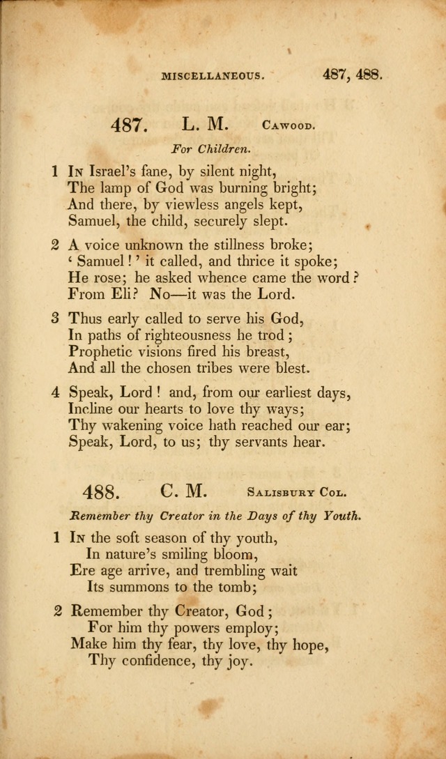 A Collection of Psalms and Hymns for Christian Worship. (3rd ed.) page 353