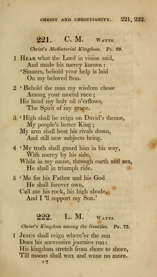 A Collection of Psalms and Hymns for Christian Worship (6th ed.) page 163