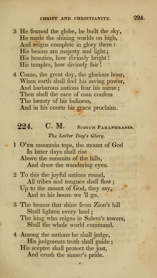 A Collection of Psalms and Hymns for Christian Worship (6th ed.) page 165