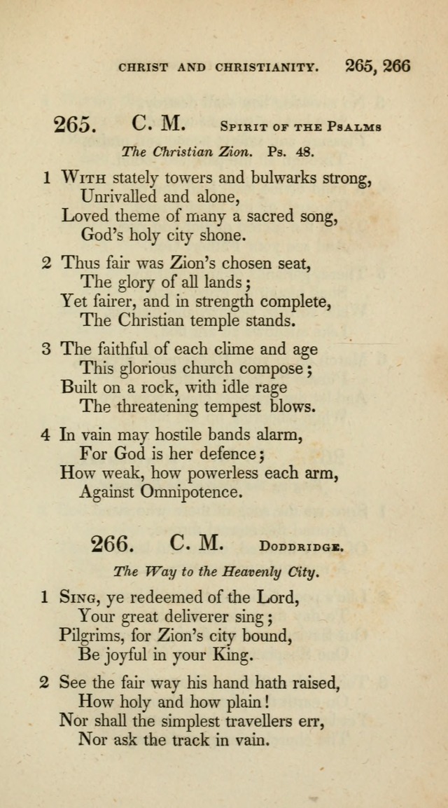 A Collection of Psalms and Hymns for Christian Worship (10th ed.) page 197