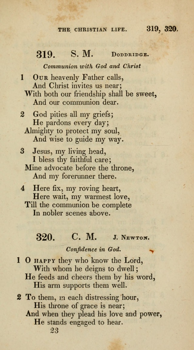 A Collection of Psalms and Hymns for Christian Worship (10th ed.) page 237