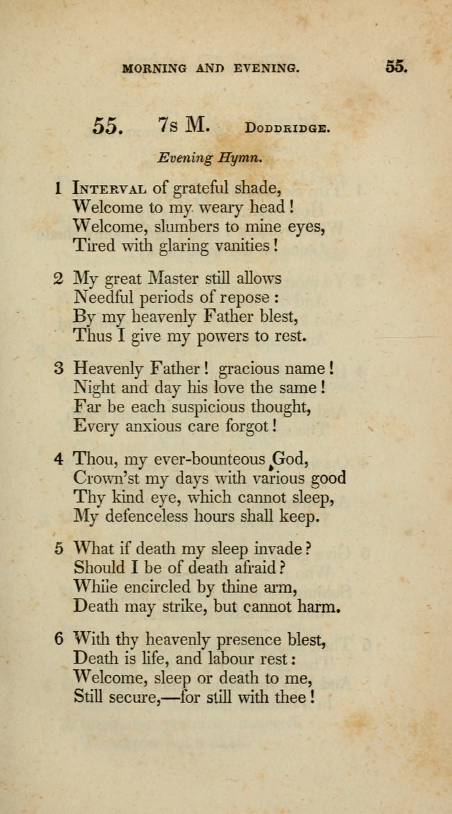 A Collection of Psalms and Hymns for Christian Worship (10th ed.) page 39