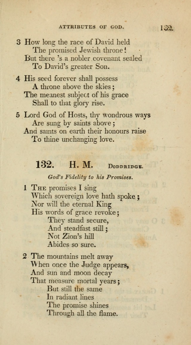 A Collection of Psalms and Hymns for Christian Worship (10th ed.) page 99