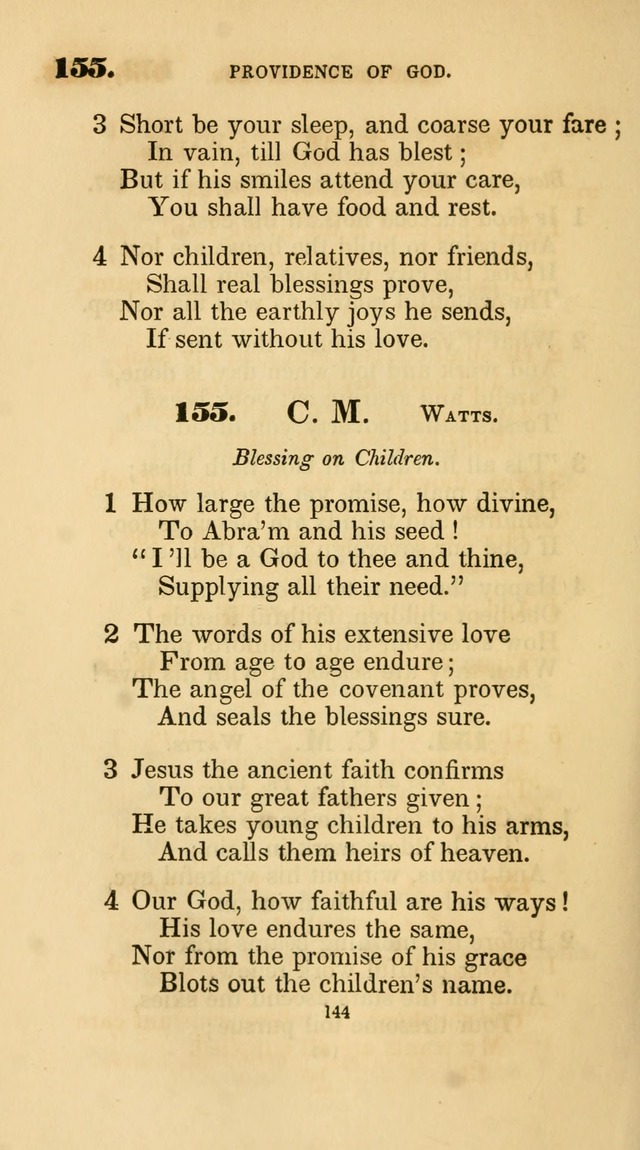 A Collection of Psalms and Hymns for Christian Worship. (45th ed.) page 144