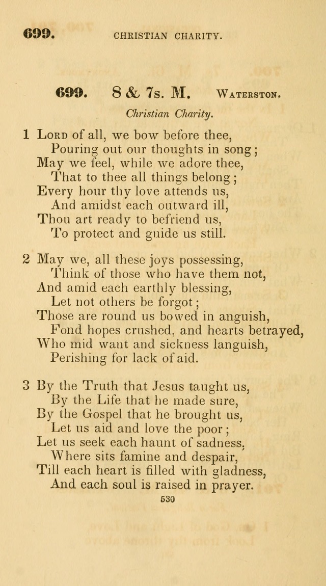 A Collection of Psalms and Hymns for Christian Worship. (45th ed.) page 530