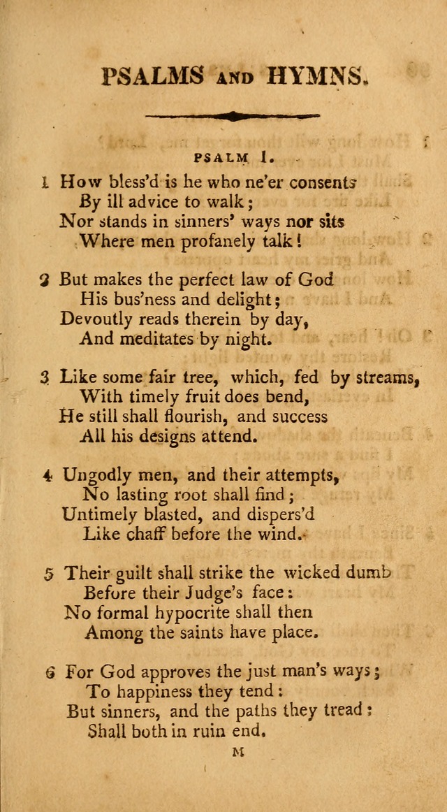 A Collection of Psalms and Hymns: from various authors, chiefly designed for public worship (4th ed.) page 89
