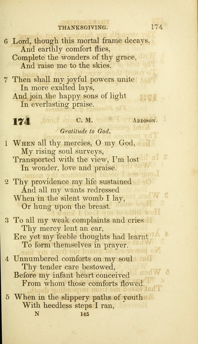 A Collection of Psalms and Hymns: from Watts, Doddridge, and others (4th ed. with an appendix) page 167