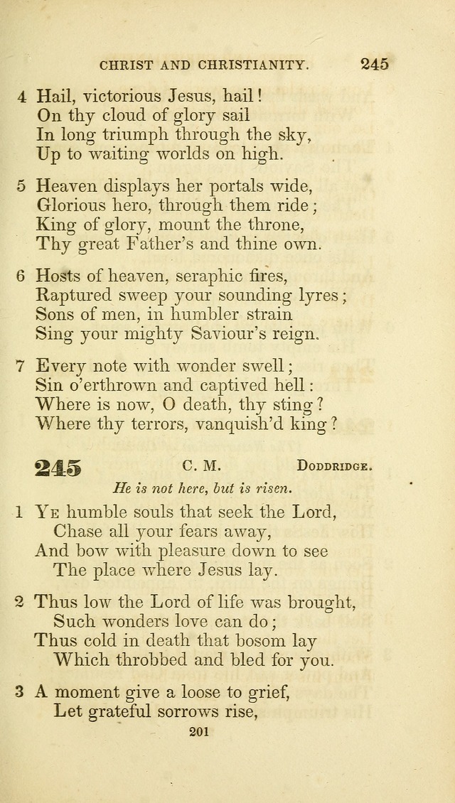 A Collection of Psalms and Hymns: from Watts, Doddridge, and others (4th ed. with an appendix) page 223