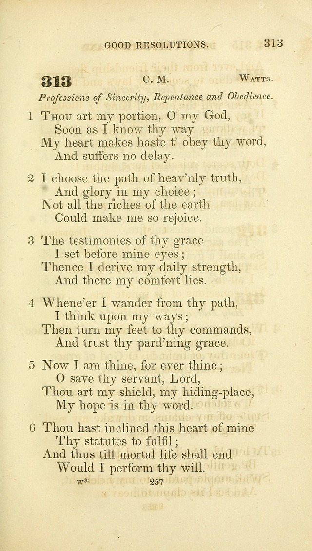 A Collection of Psalms and Hymns: from Watts, Doddridge, and others (4th ed. with an appendix) page 281