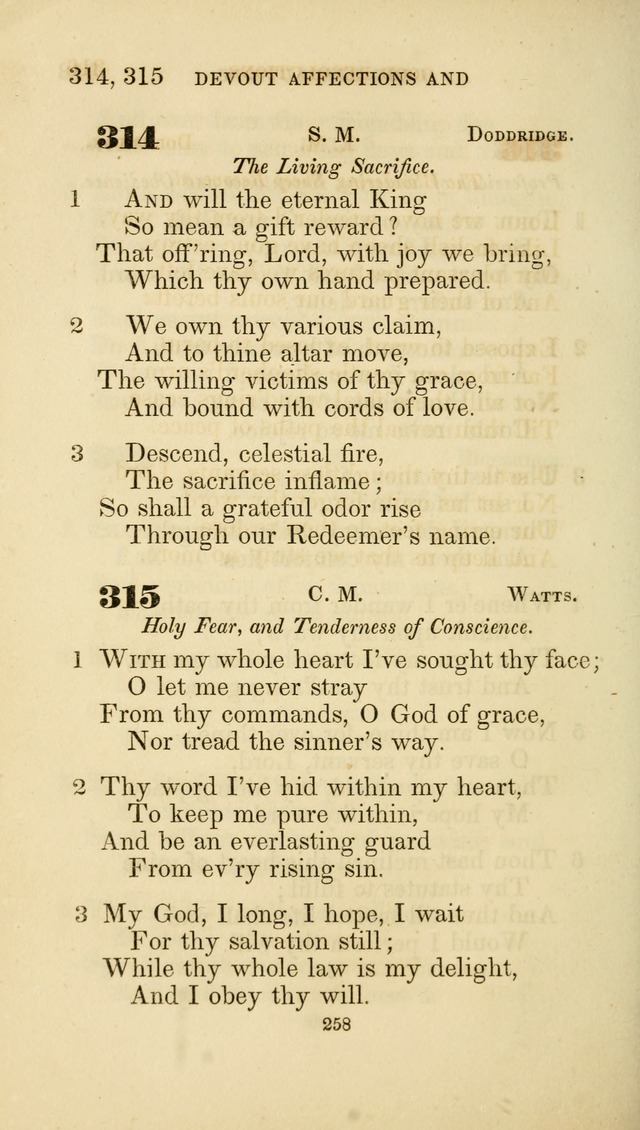 A Collection of Psalms and Hymns: from Watts, Doddridge, and others (4th ed. with an appendix) page 282