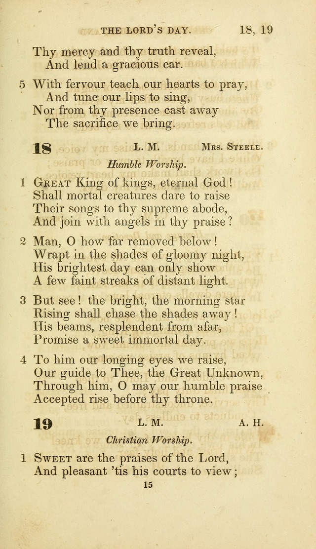 A Collection of Psalms and Hymns: from Watts, Doddridge, and others (4th ed. with an appendix) page 37