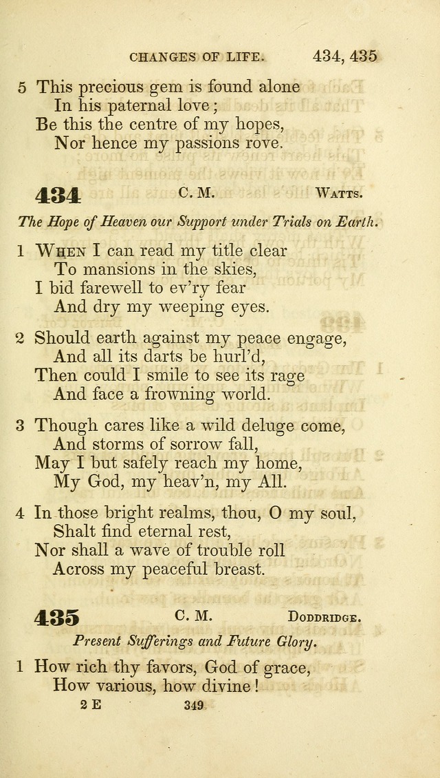 A Collection of Psalms and Hymns: from Watts, Doddridge, and others (4th ed. with an appendix) page 373