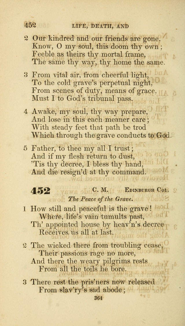 A Collection of Psalms and Hymns: from Watts, Doddridge, and others (4th ed. with an appendix) page 388