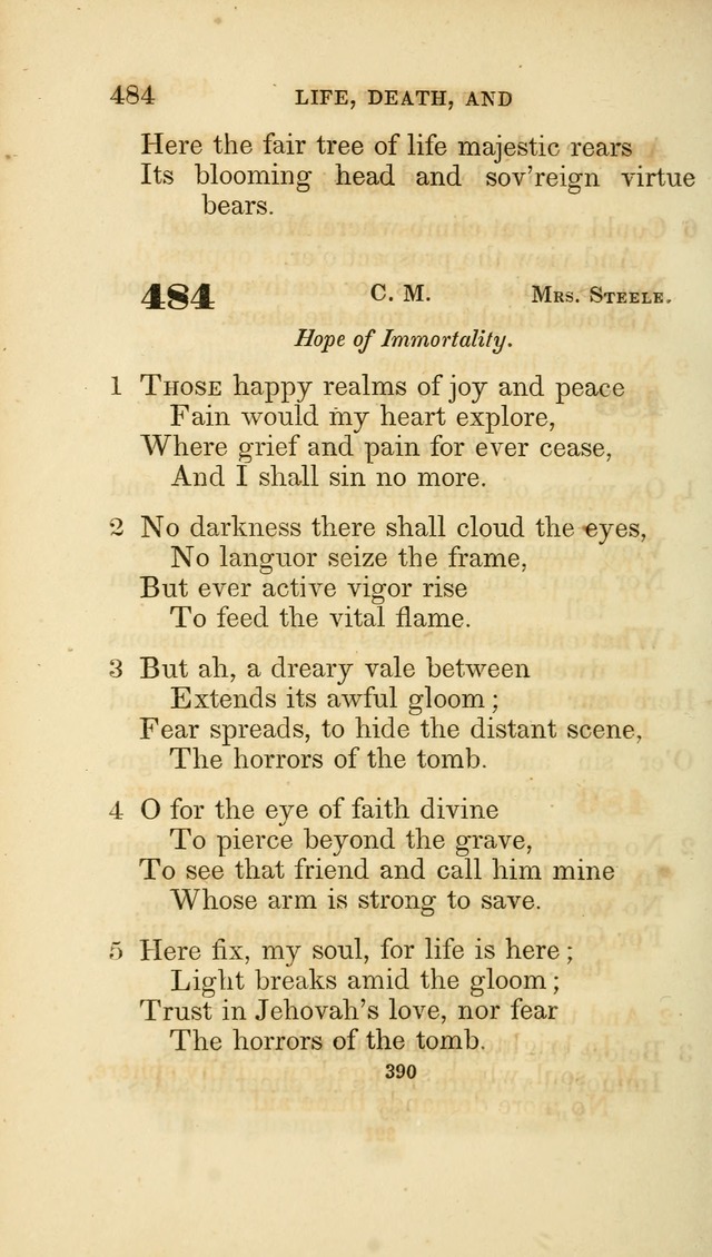 A Collection of Psalms and Hymns: from Watts, Doddridge, and others (4th ed. with an appendix) page 414