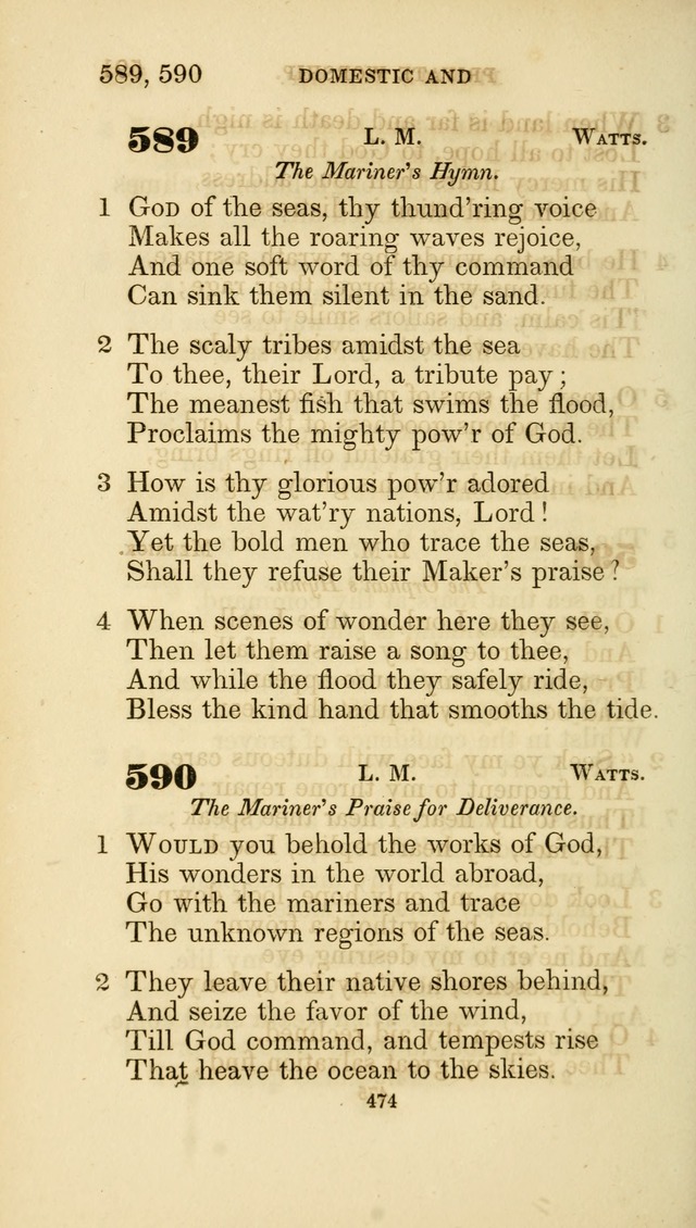 A Collection of Psalms and Hymns: from Watts, Doddridge, and others (4th ed. with an appendix) page 498