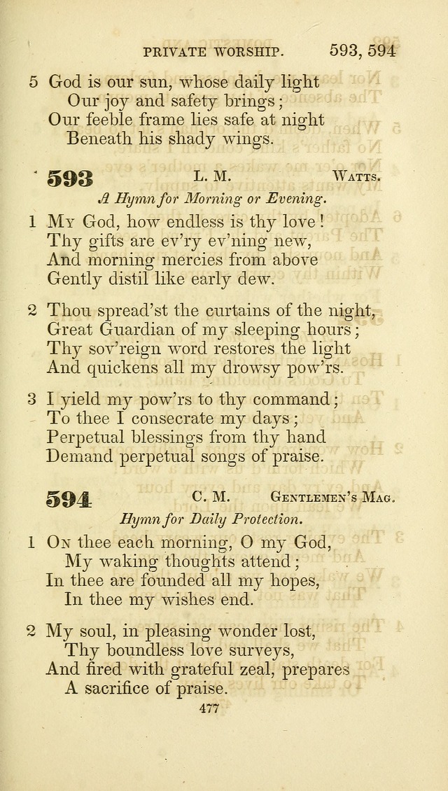 A Collection of Psalms and Hymns: from Watts, Doddridge, and others (4th ed. with an appendix) page 501