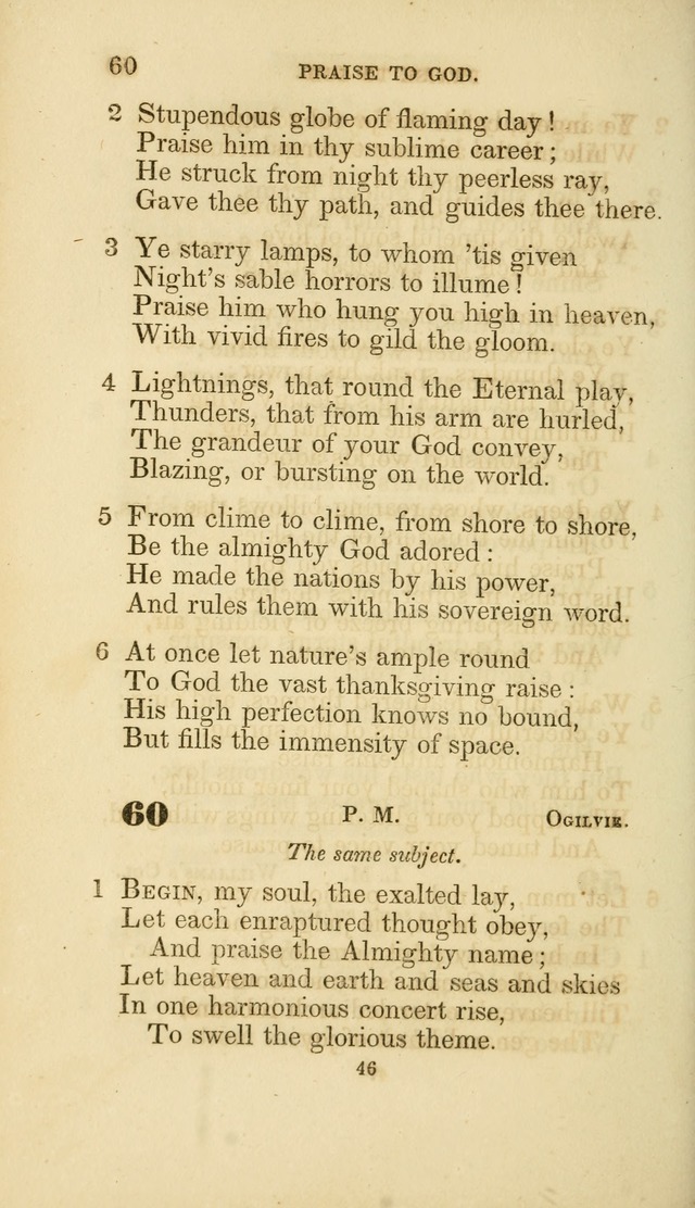 A Collection of Psalms and Hymns: from Watts, Doddridge, and others (4th ed. with an appendix) page 68