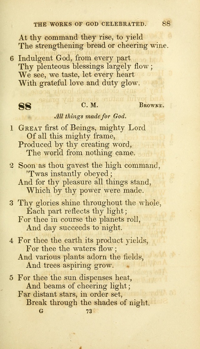 A Collection of Psalms and Hymns: from Watts, Doddridge, and others (4th ed. with an appendix) page 95