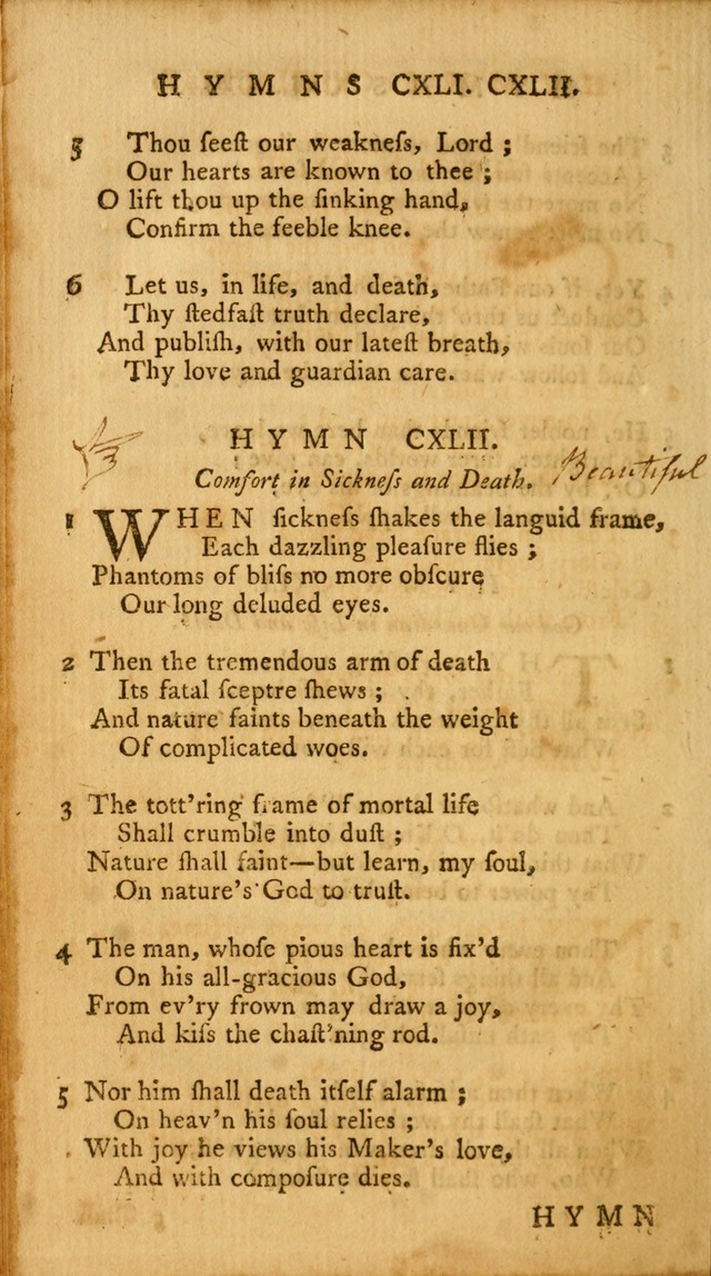 A Collection of Psalms and Hymns for Publick Worship page 146