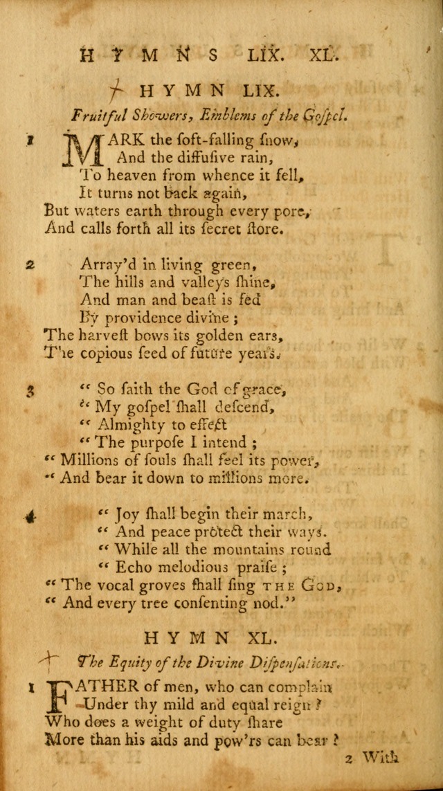 A Collection of Psalms and Hymns for Publick Worship page 86