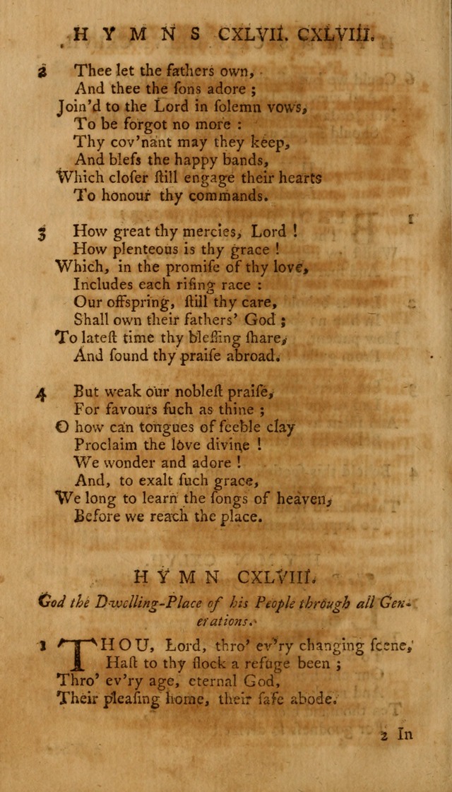 A Collection of Psalms and Hymns for Public Worship page 150